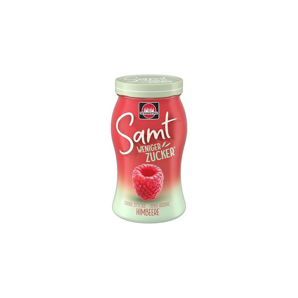 Schwartau Fruit spread with less sugar, raspberry