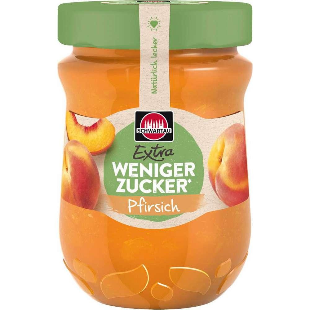 Schwartau Fruit spread less sugar, peach