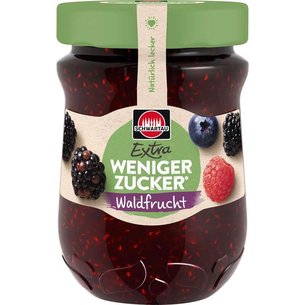 Schwartau Fruit spread Less sugar, forest fruit