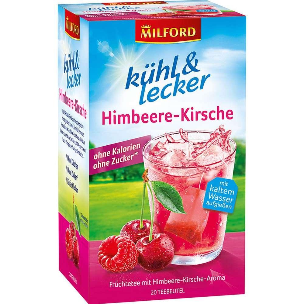 Milford Fruit tea cool & delicious, raspberry-cherry
