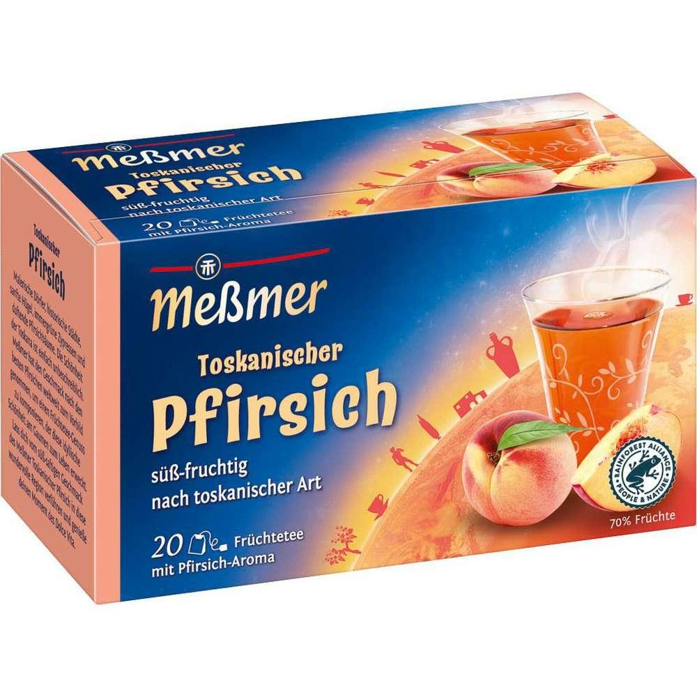 Meßmer Fruit tea Tuscan peach, sweet and fruity