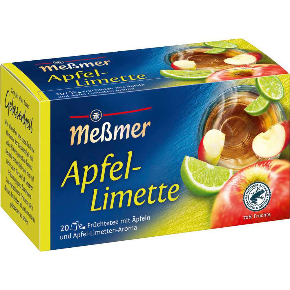 Meßmer Fruit tea, apple/lime