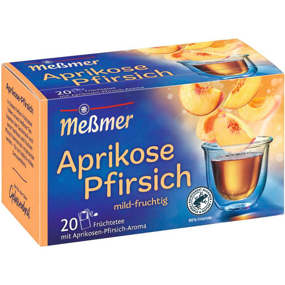 Meßmer Fruit tea, apricot/peach