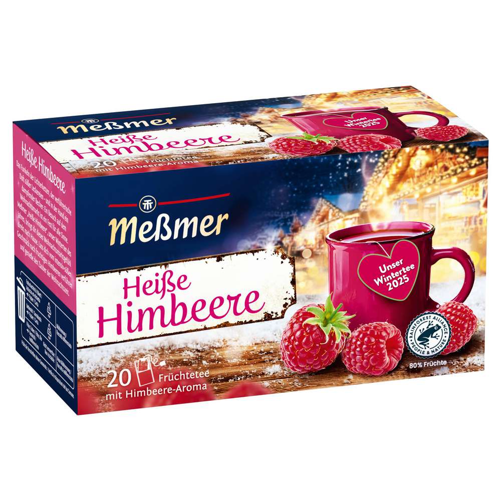 Fruit tea, hot raspberry