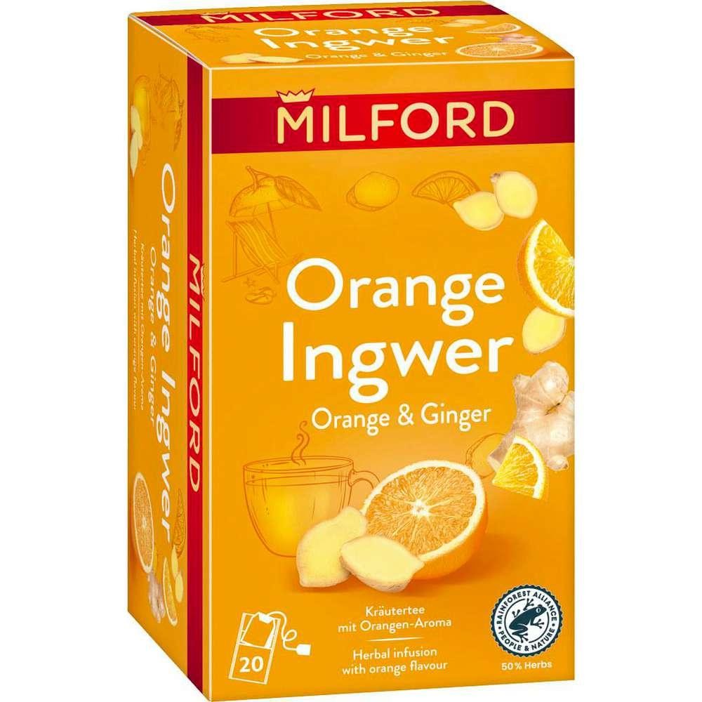 Milford Fruit tea, orange-ginger