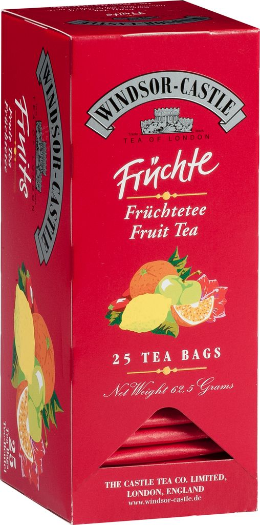 Fruit tea from Windsor Castle, 25 tea bags