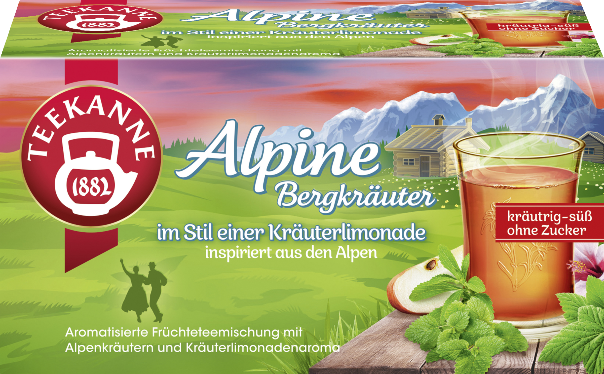 Teekanne Fruit tea blend Alpine mountain herbs