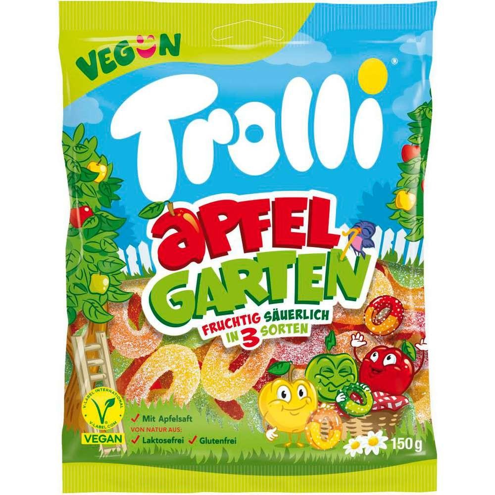 Trolli Fruit gum apple garden, sour vegan