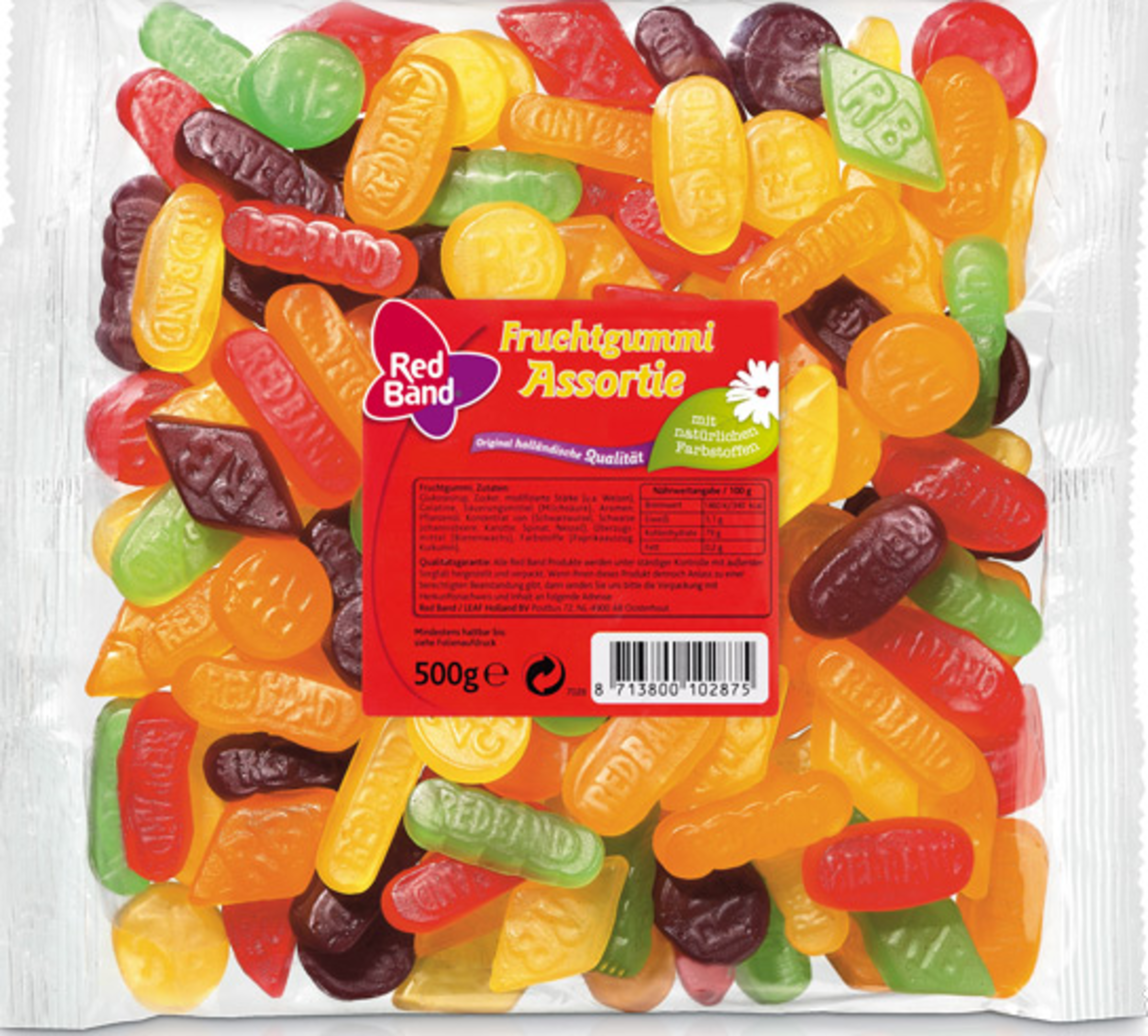 Red Band Fruit rubber assortie family bags