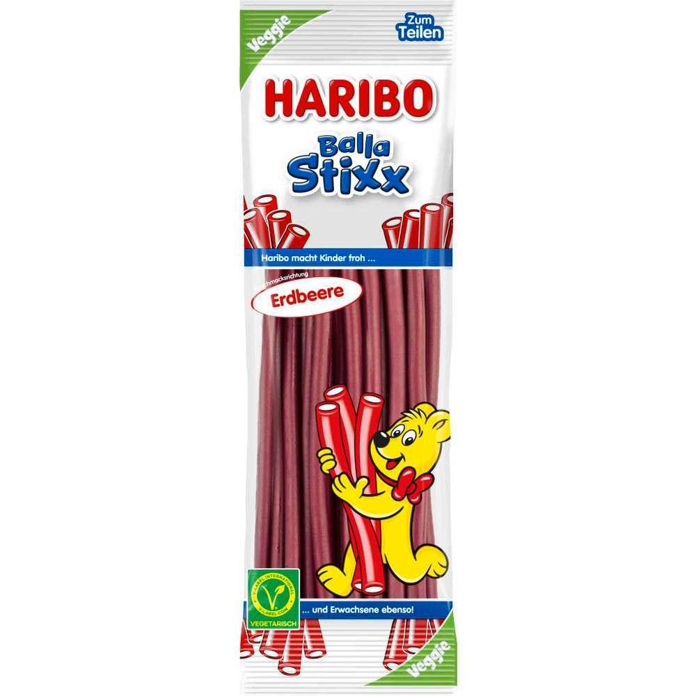 Haribo Fruit gum Balla Stixx Strawberry