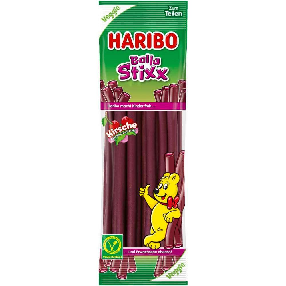 Haribo Fruit gum Balla Stixx, cherry