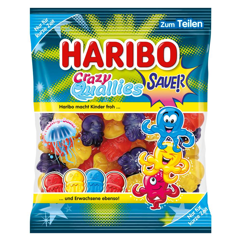 Fruit gum Crazy Quallies, Sour