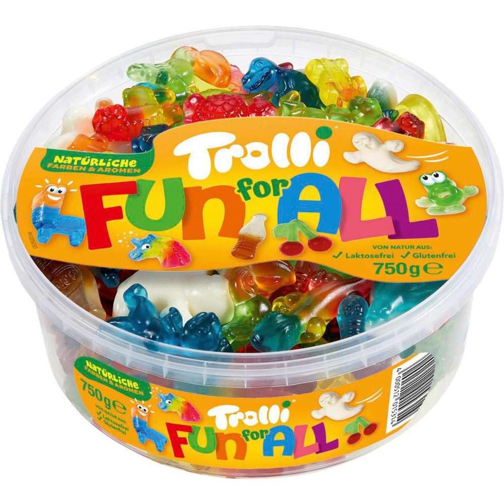 Trolli Fruit gum can Fun for All