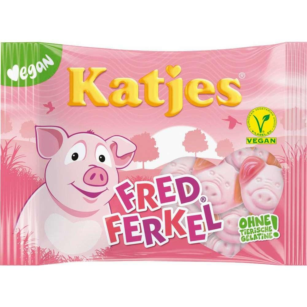 Katjes Fruit gum Fred Piglet, vegan