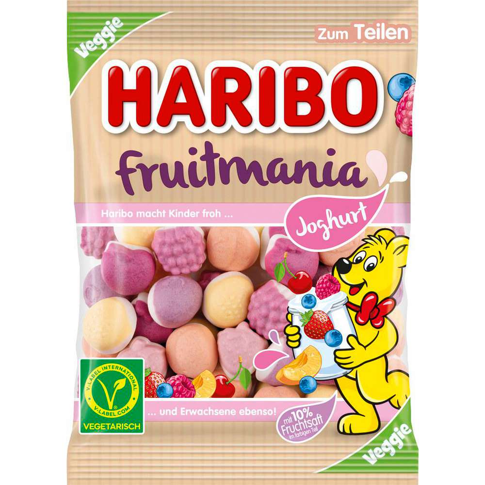 Haribo Fruitmania Yogurt Gum