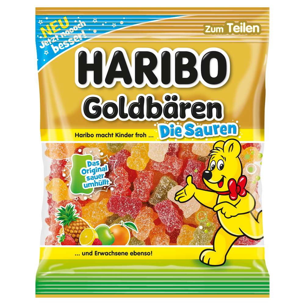 Haribo Fruit Gum Gold Bears The Sour