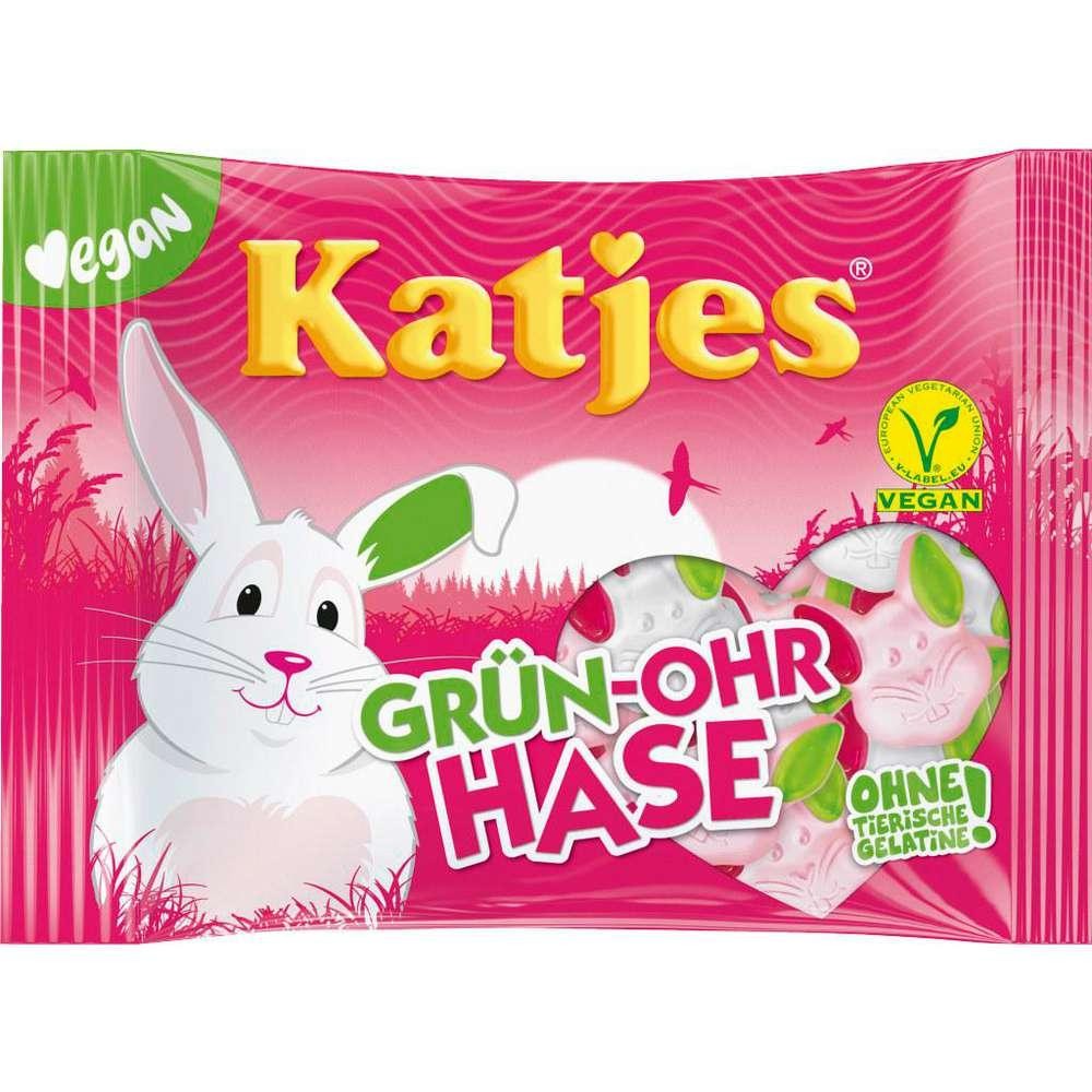 Katjes Fruit Gum Green-Ear Bunny, Vegan
