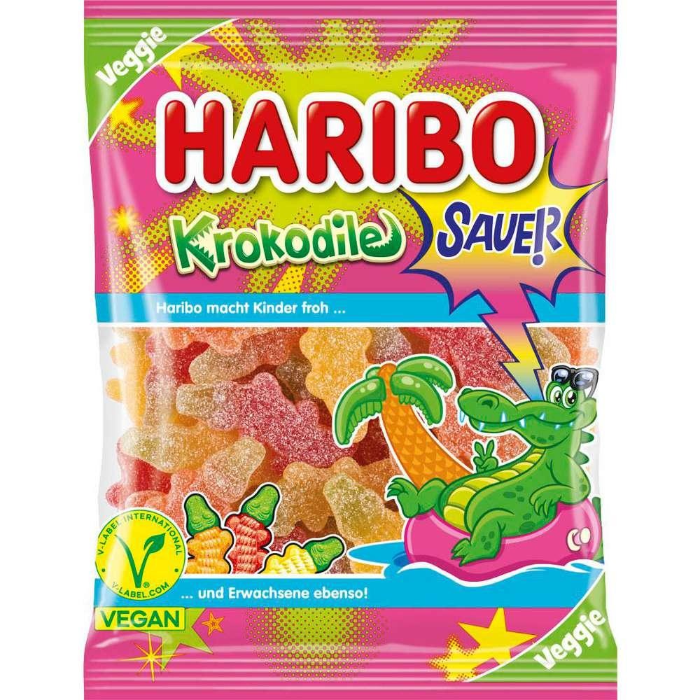 Haribo Fruit Gum Green Crocodiles