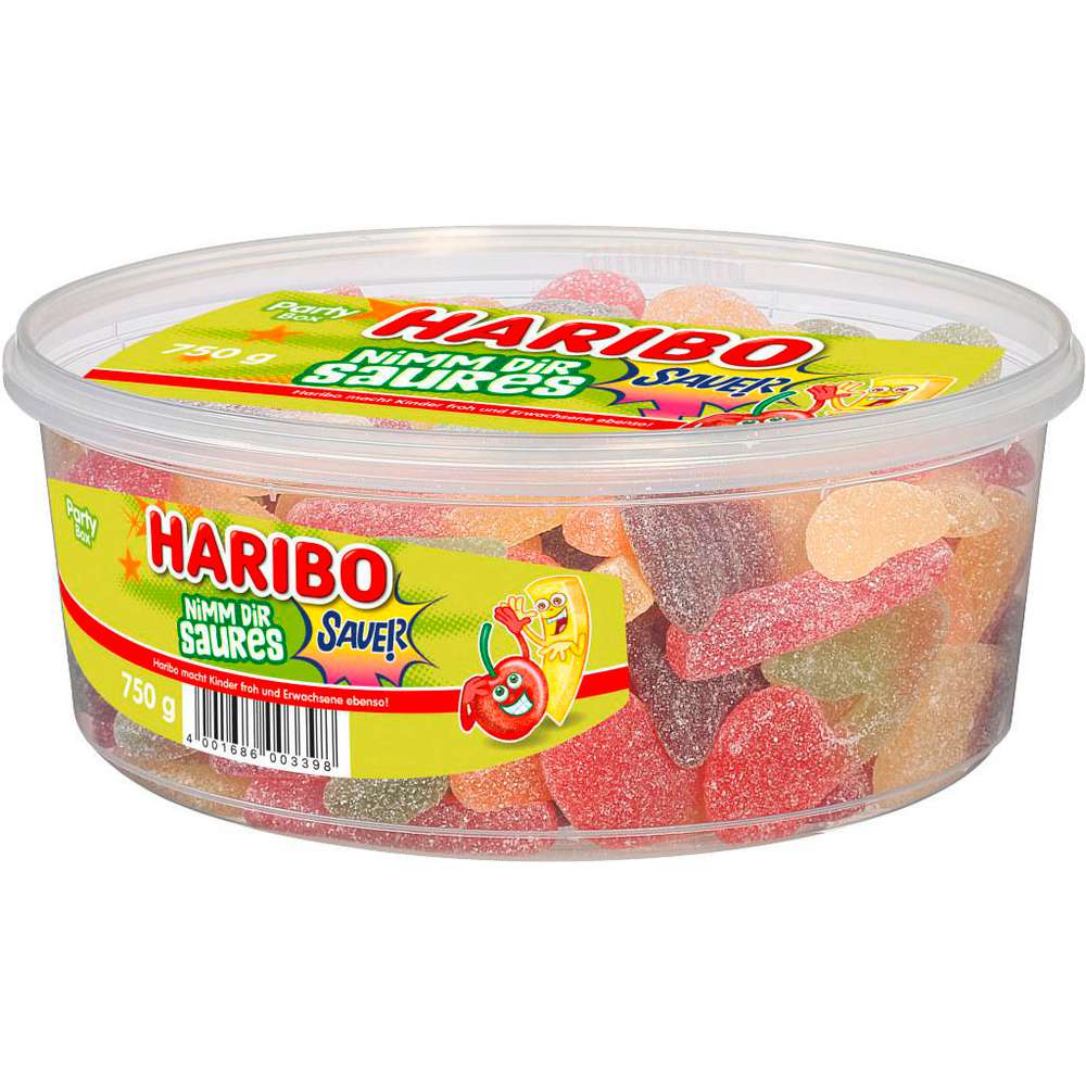 Haribo Fruit gum, take sour