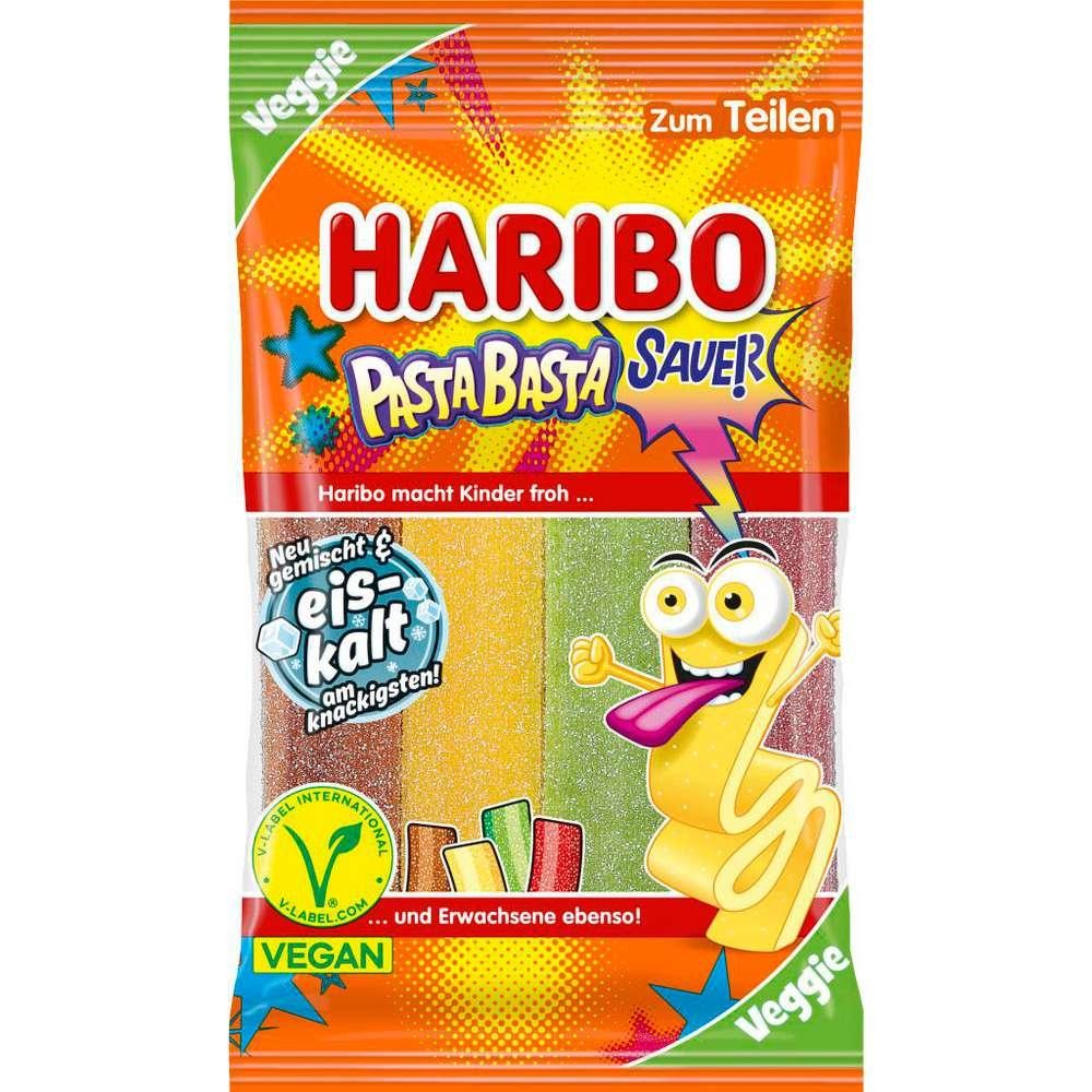 Haribo Fruit Gum Pasta Basta Sour, Vegan