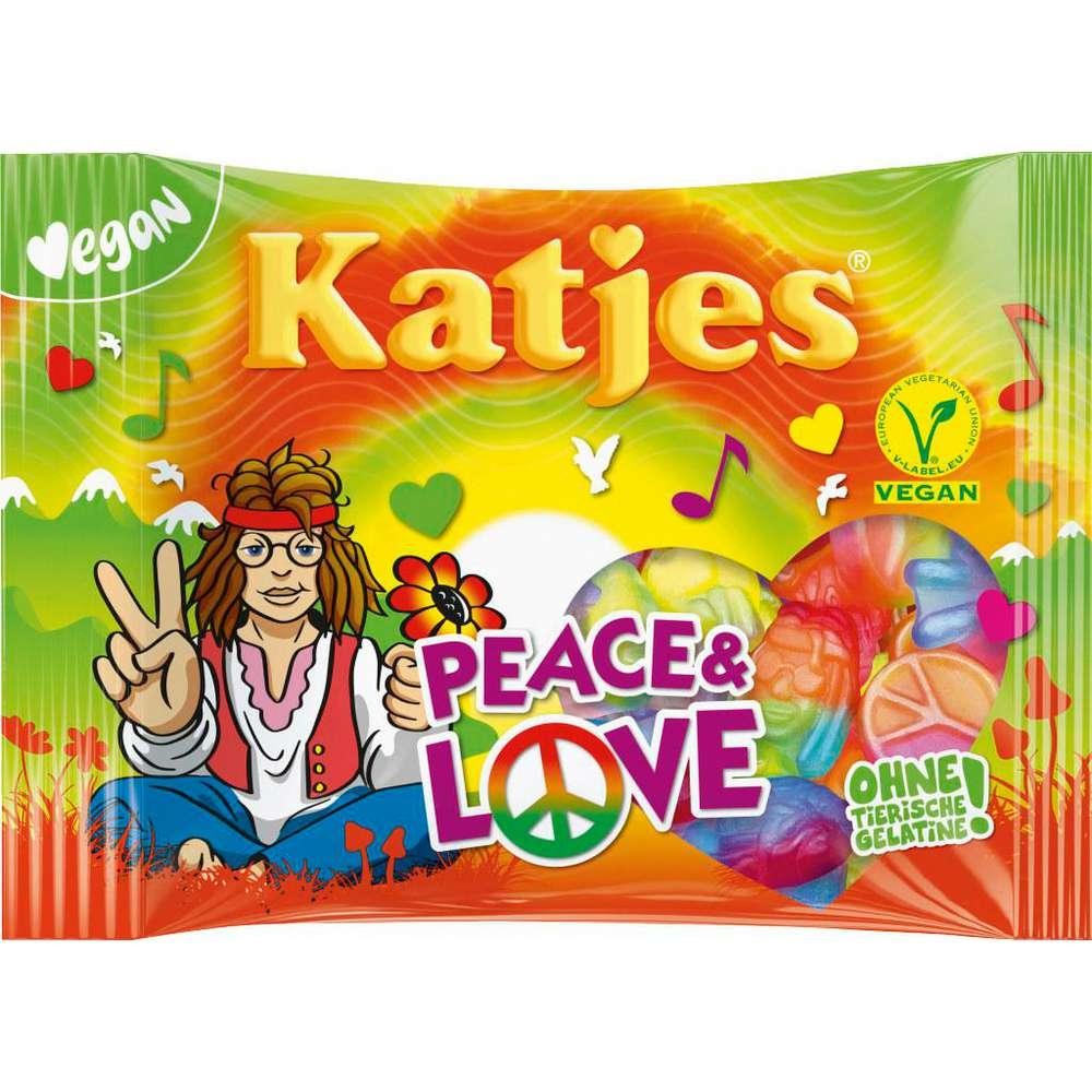 Katjes Fruit Gum Peace & Love, Vegan