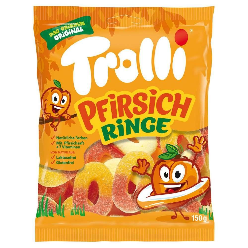 Trolli Fruit gums, peach rings