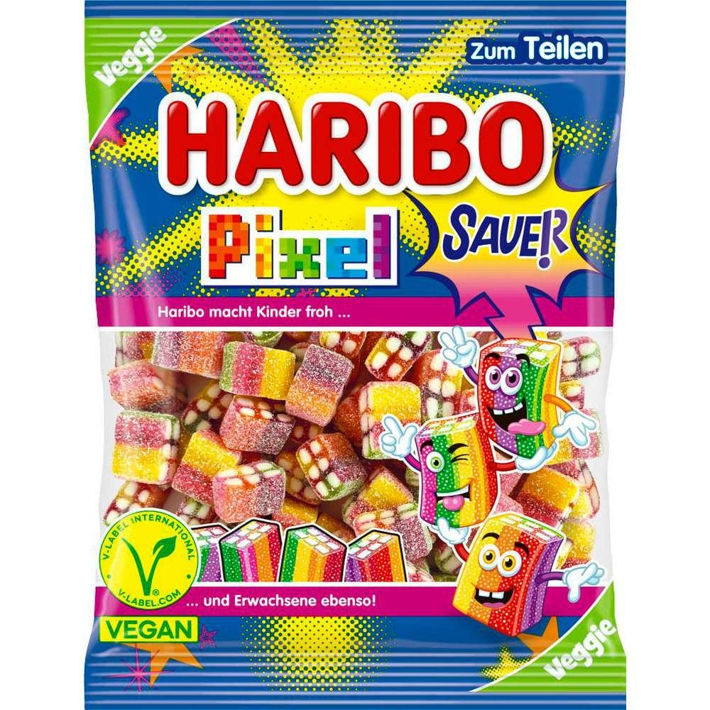 Haribo Fruit Gum Pixel, Sour