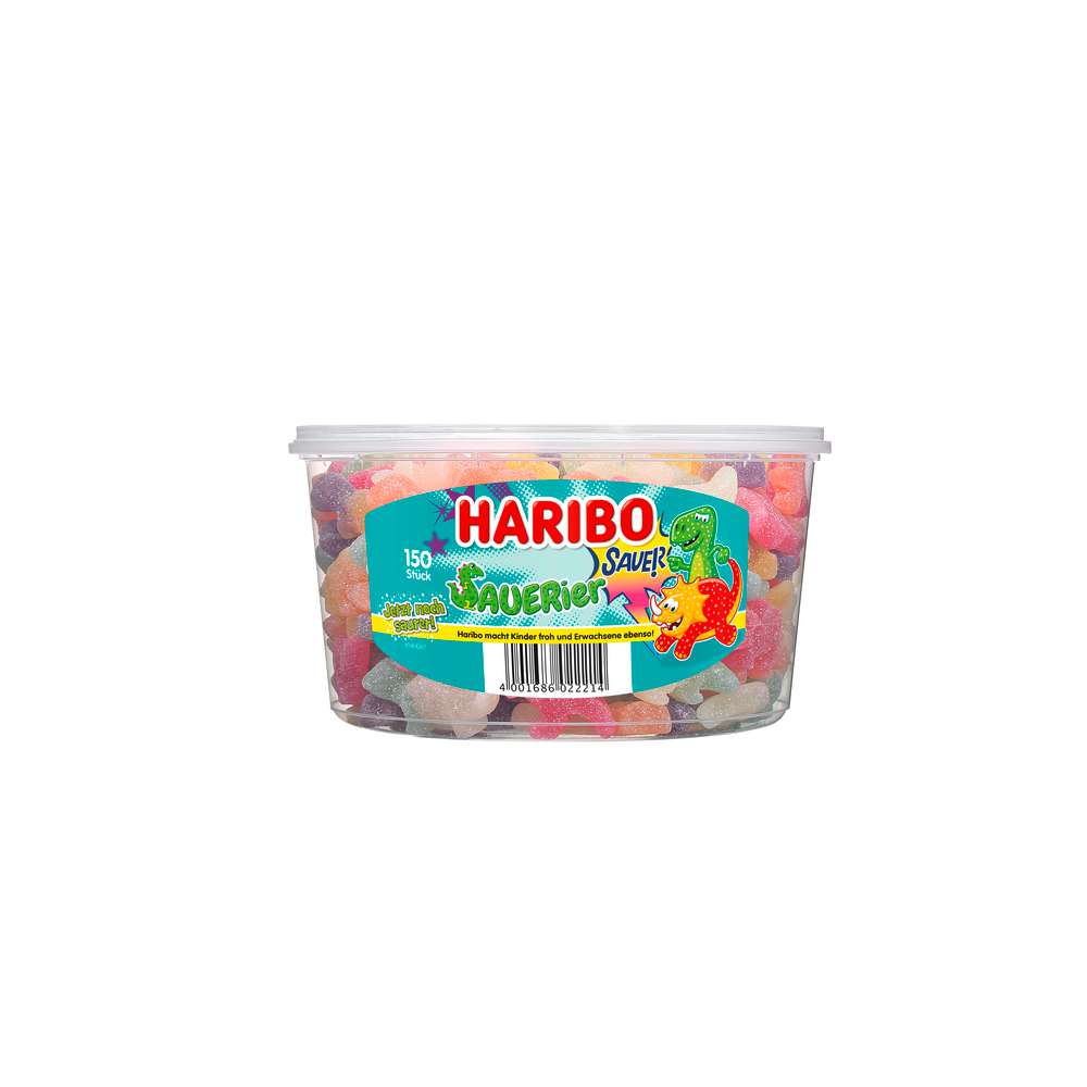 Haribo Fruit gum sauerkraut in a can 1350g
