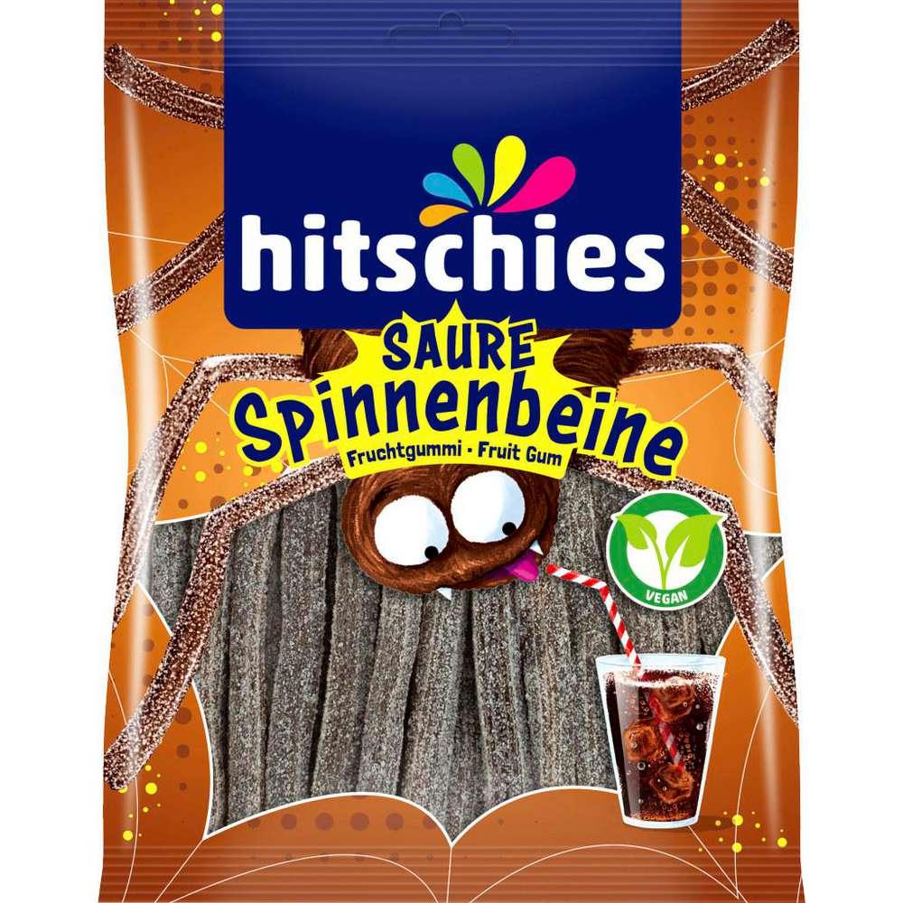 hitschies Fruit gums, sour spider legs, cola