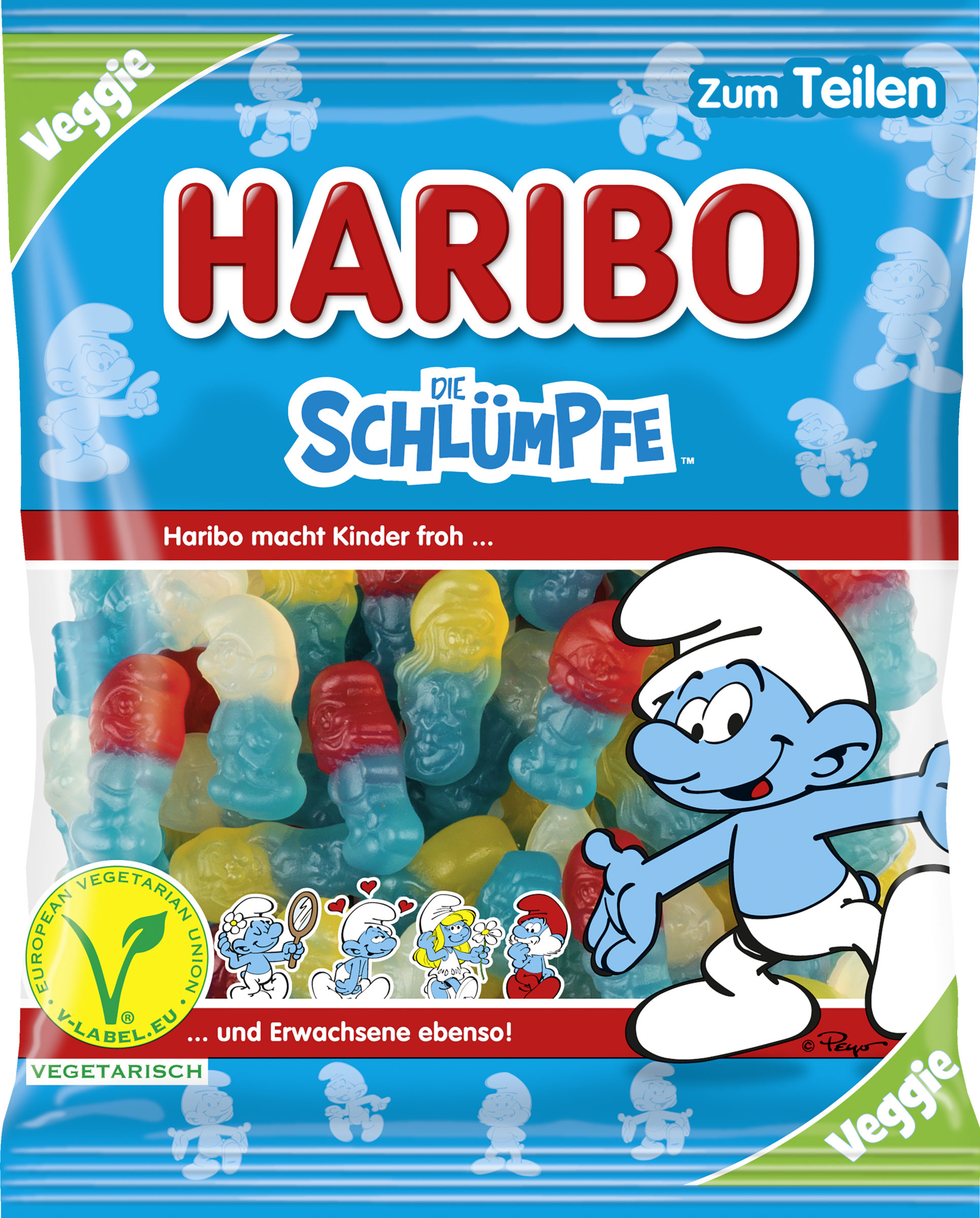 Haribo Fruit gum Smurfs