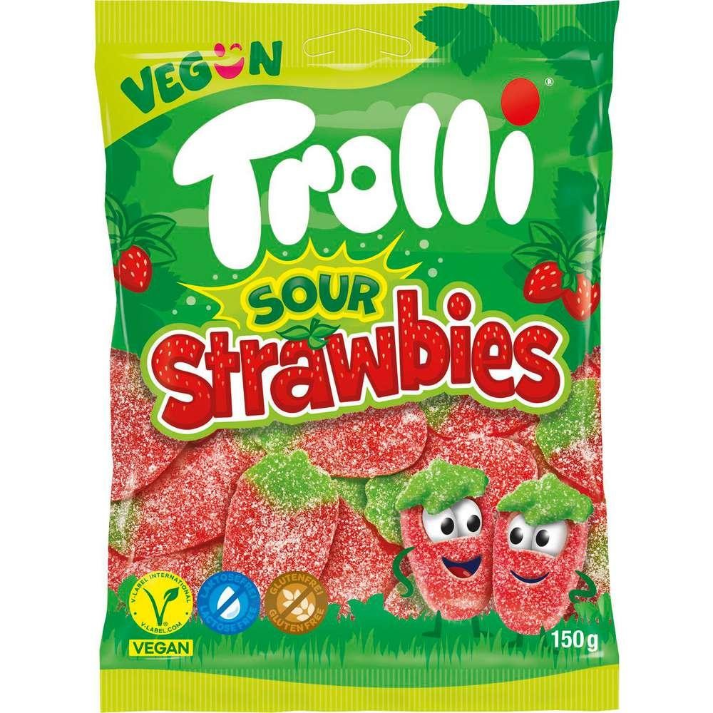 Trolli Fruit gums, Sour Strawbies