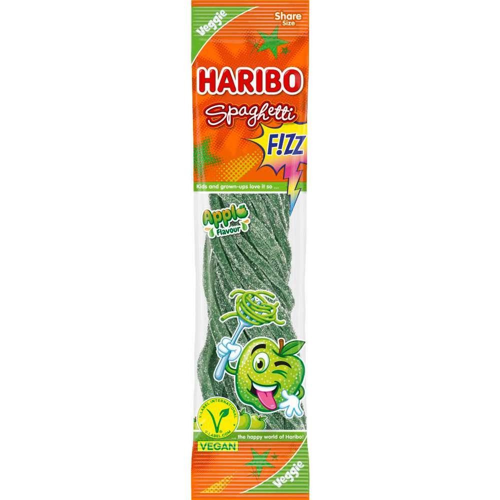 Haribo Fruit gum spaghetti, apple
