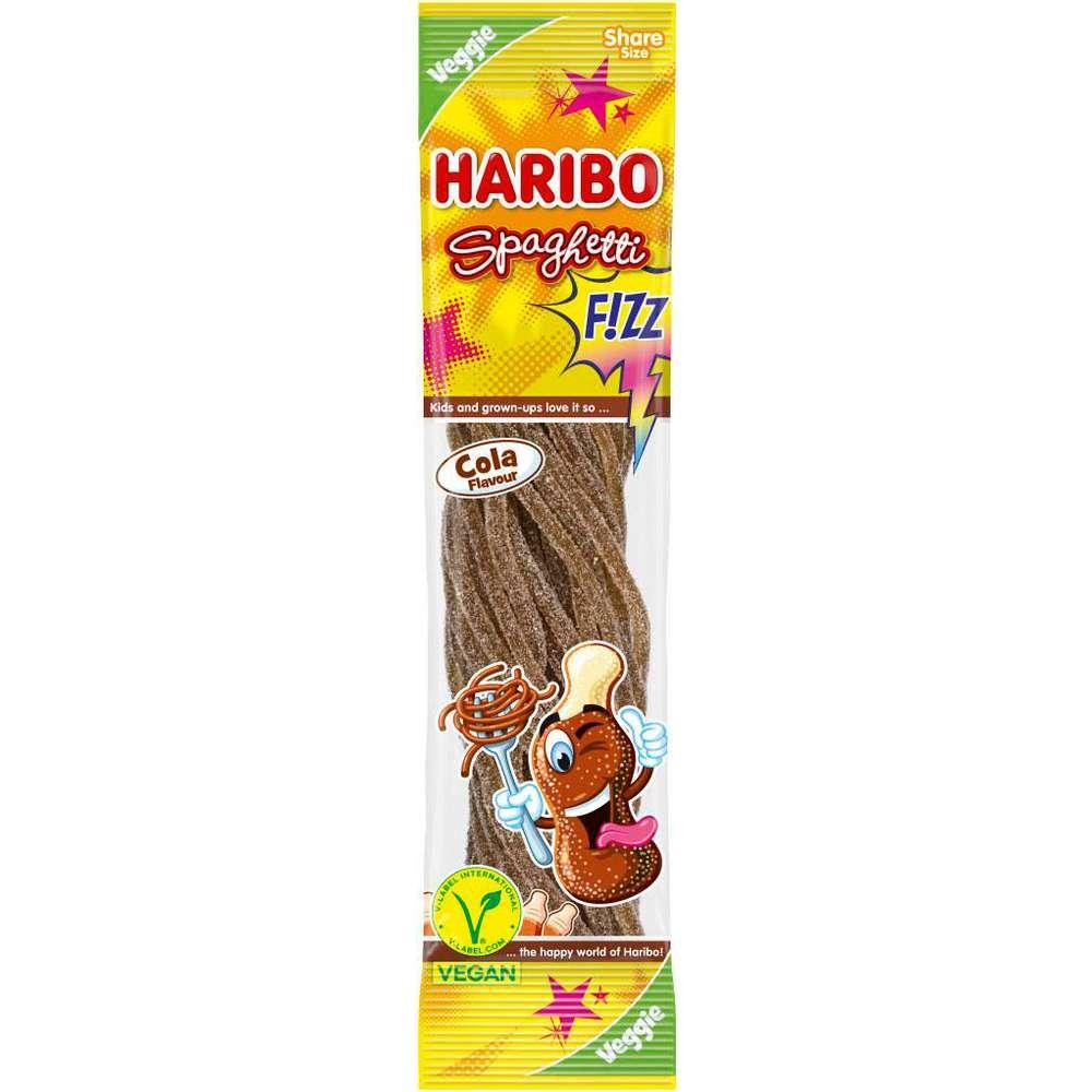 Haribo Fruit gum spaghetti, cola