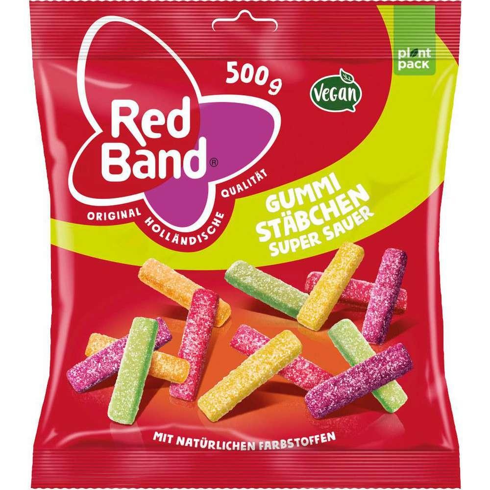 Red Band Fruit gum sticks, sour