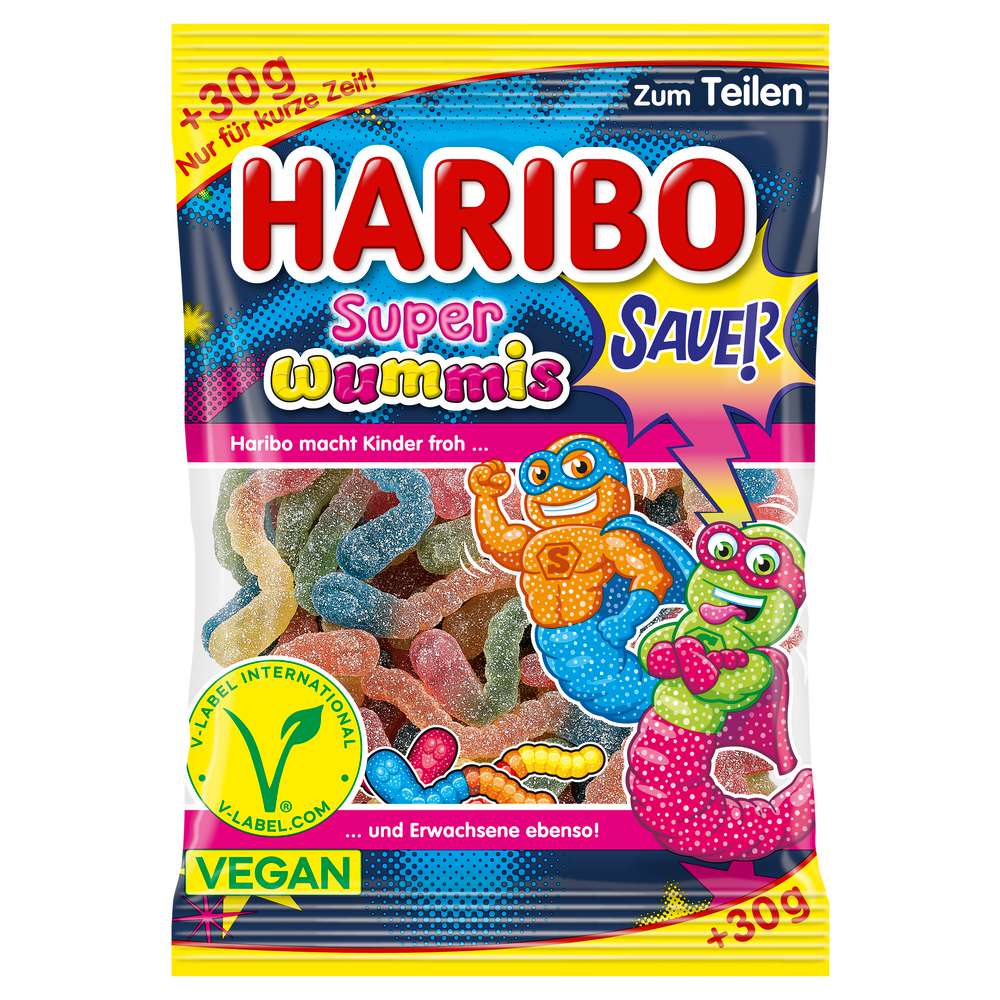 Haribo Fruit gum, Super Wummis sour