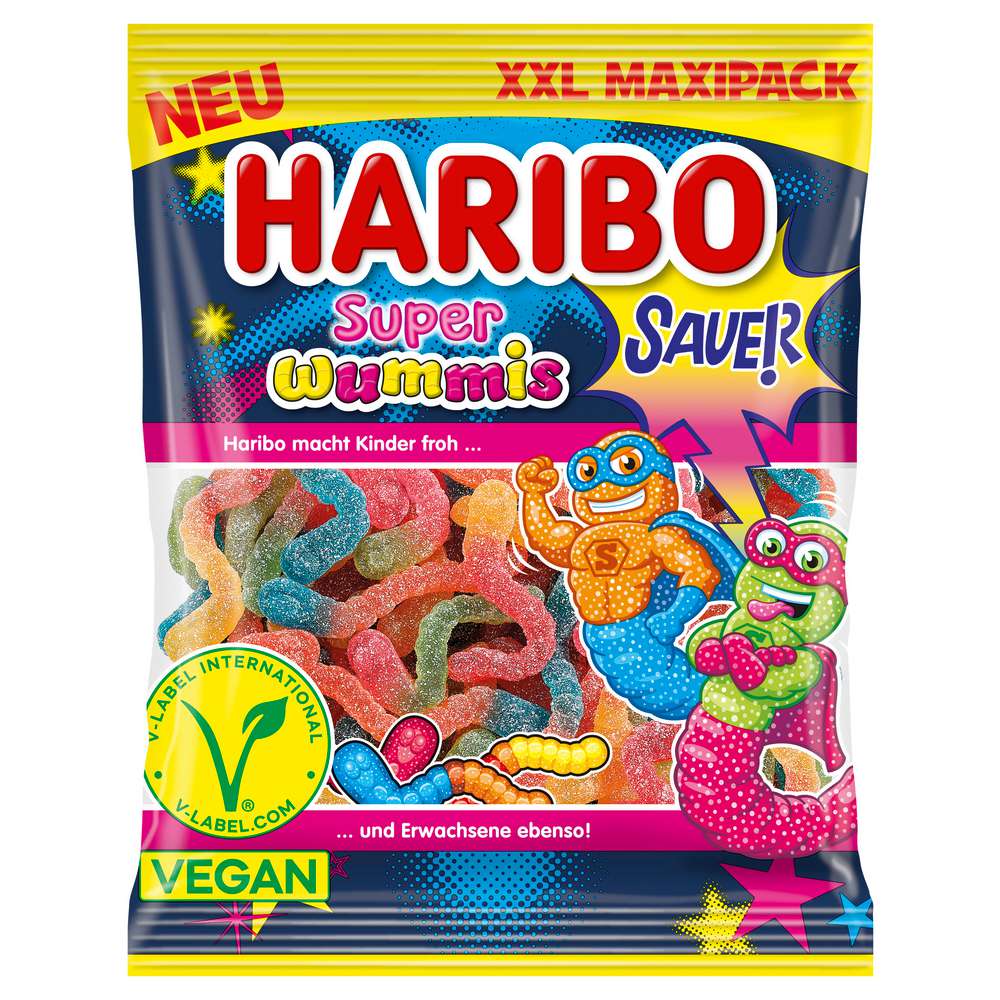 Haribo Fruit gum, Super Wummis sour