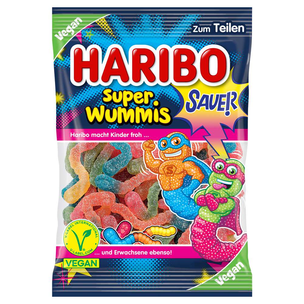Fruit gum Super Wummis Sour