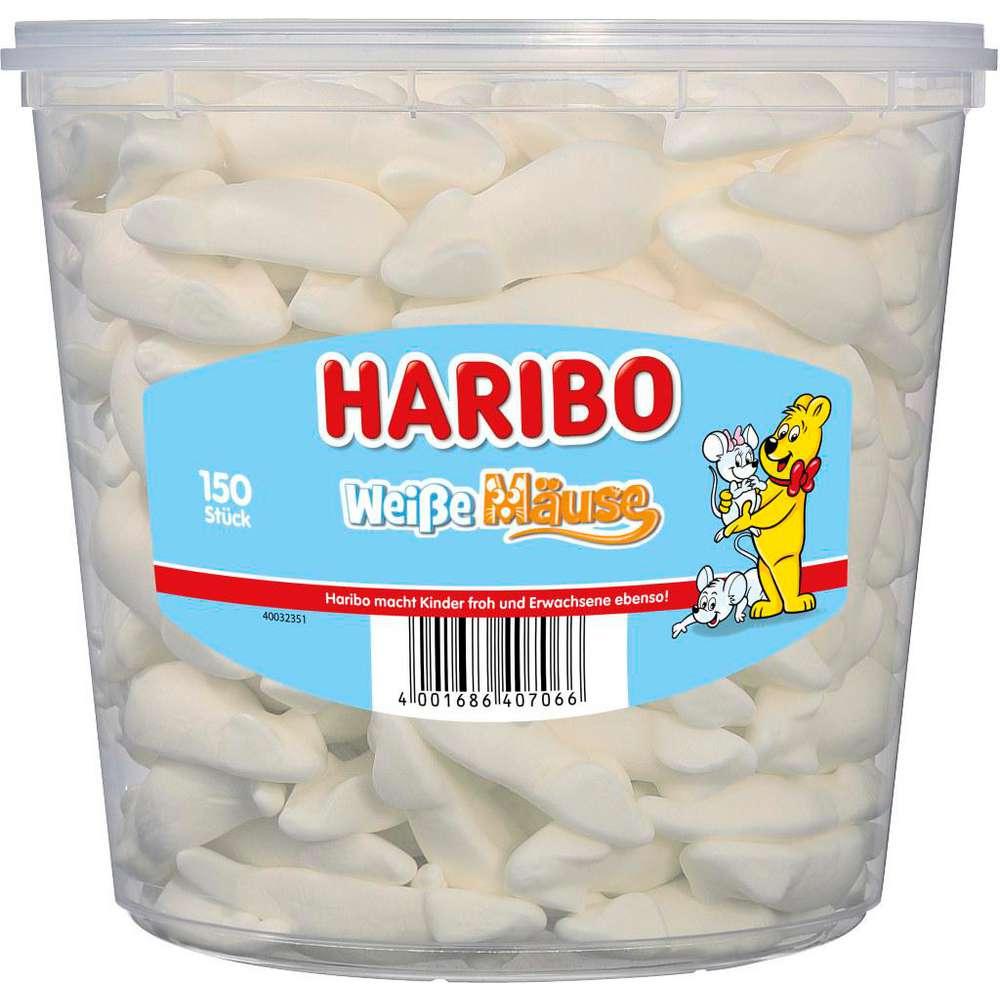 Haribo Fruit gums, white mice