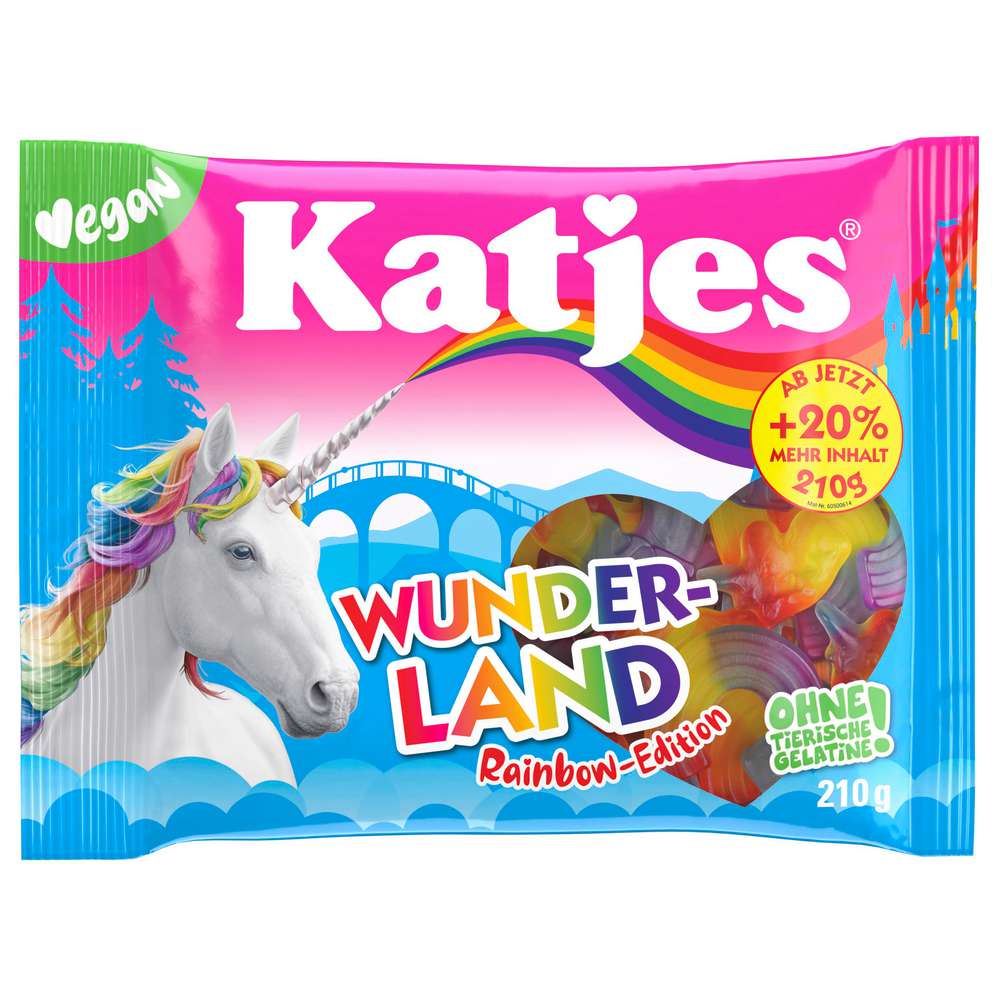 Fruit Gum Wonderland, Rainbow Edition, Vegan