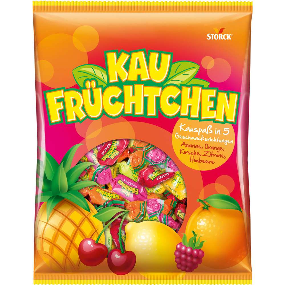 Storck Fruity chewy candies, chewy fruits