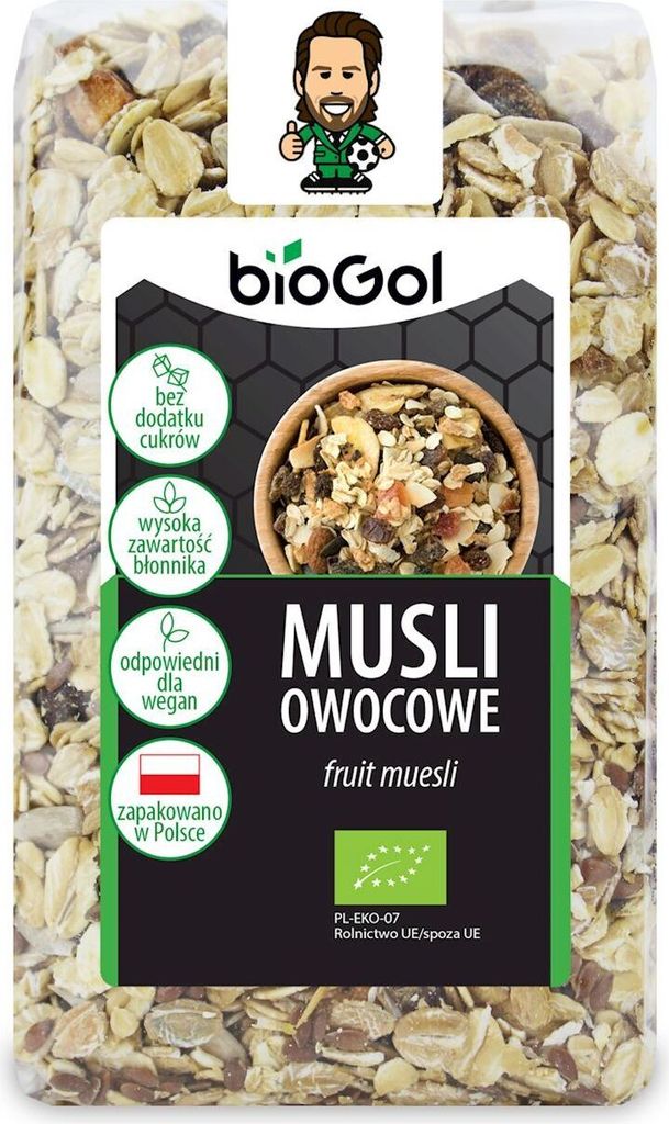 Biogo FRUIT MUESLI 300 g - BIOGOL