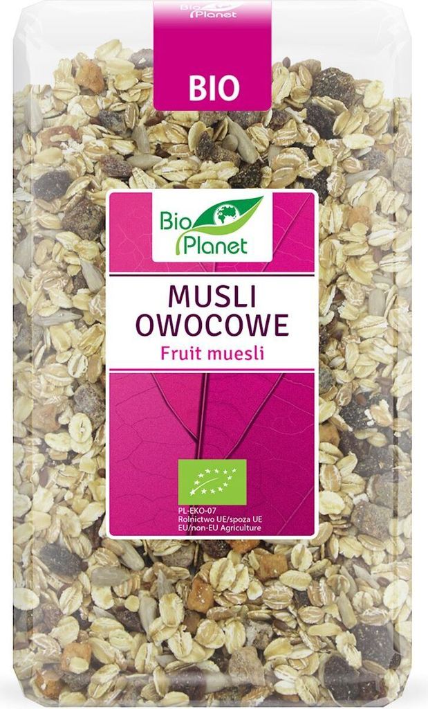 Biogo FRUIT MUESLI 600 g -PLANET