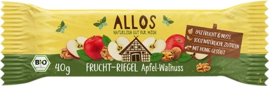 Allos Fruit bar - Apple Walnut 40g
