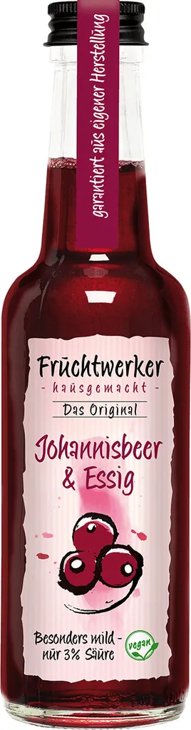 Fruchtwerker Currant & Vinegar 250ml