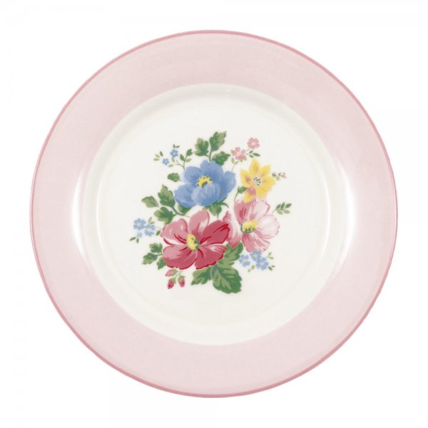 Josefina White breakfast plate (20.5cm) by Greengate