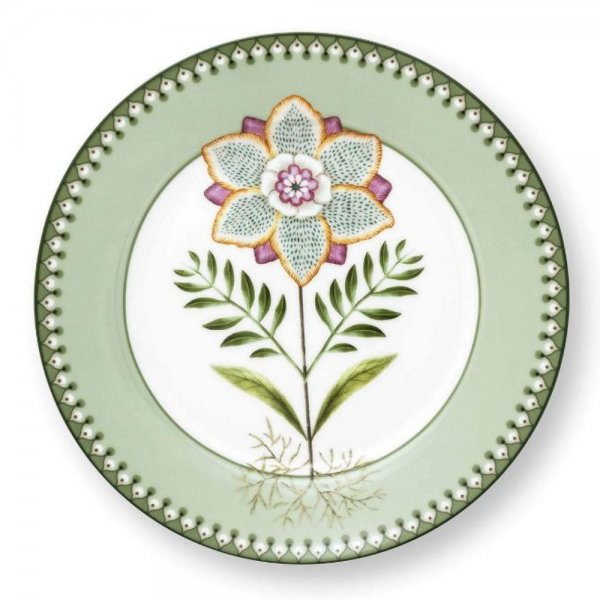 PiP Studio breakfast plate Lily & Lotus Light Green 21cm Pip