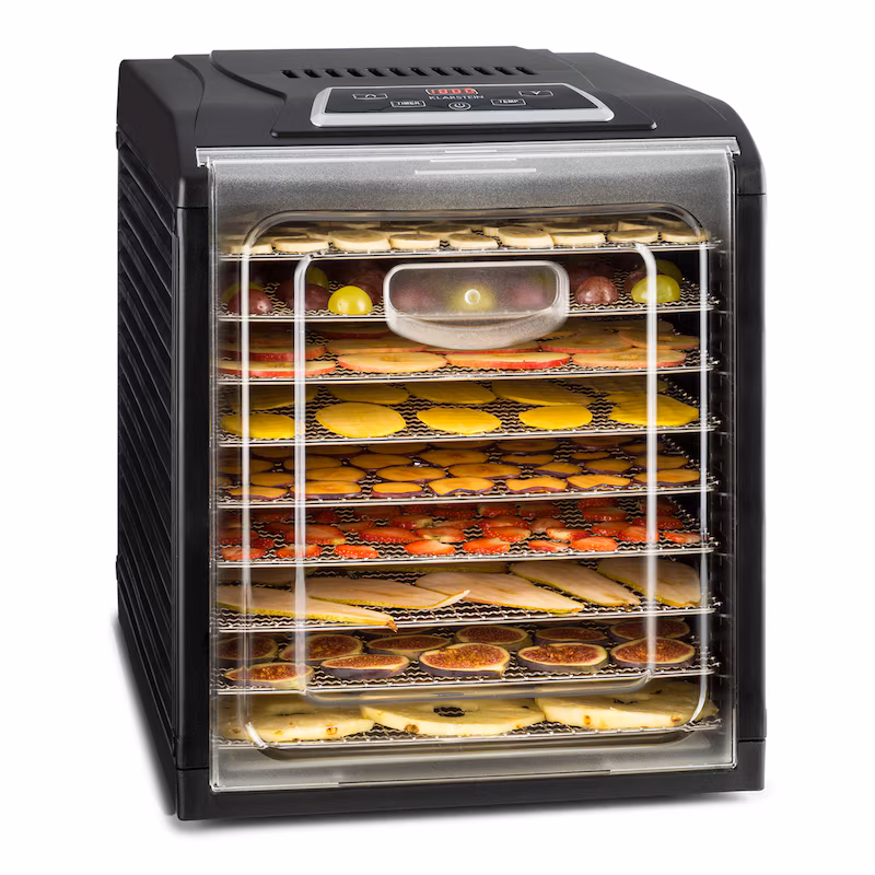 Fruit Jerky Plus 9 Food Dehydrator with Timer, 9 Trays, 600-700 W, 35-70 °C, Black