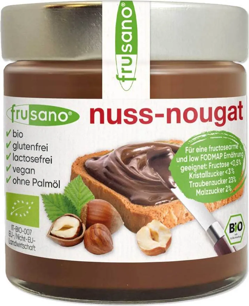 Frusano nut nougat cream -- 180g