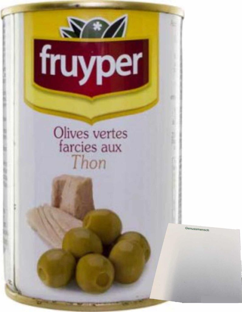 Fruyper olives with tuna (130g can) + usy Block 142g