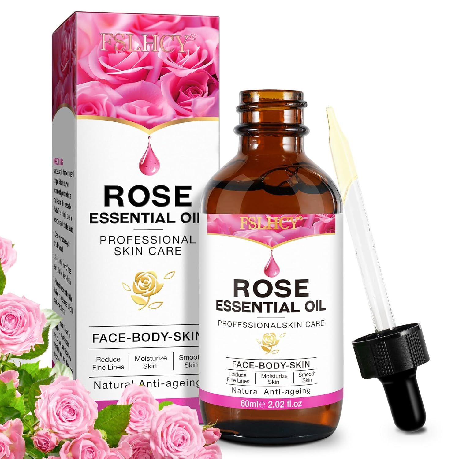 FSLHCY Rose Oil Facial Serum